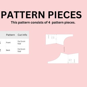 Bodysuit Sewing Pattern, Women's Tops, Leotard Sewing Pattern, Top Pattern, Easy Beginner Pattern, Sewing Patterns For Women's Tops image 8