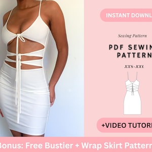 strapless bodycon dress sewing pattern How to draft and sew a tube bodycon dress/ how to sew a strapless dress