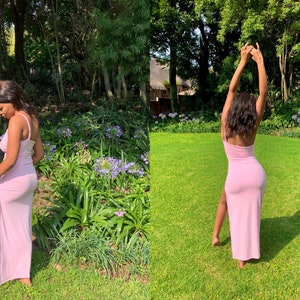 Maxikleid Schnittmuster, One-Shoulder-Kleid-Schnittmuster, Bodycon-Kleid-Schnittmuster, Schnittmuster für Frauenkleid, Schnittmuster Bild 2
