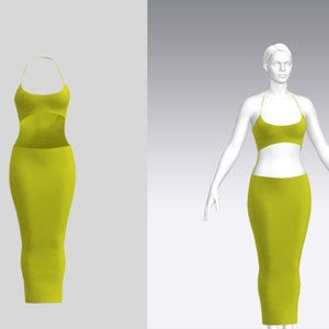 Maxi Dress Sewing Pattern, Cutout Dress Sewing Pattern, Cutout Knit Dress, Dresses Pattern, Sewing Patterns For Women Dress, Short Dress