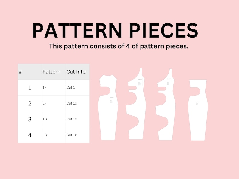 Bodycon Dress Sewing Pattern, Midi Dress, Maxi Dress, Sewing Patterns For Women Dress, PDF Sewing Patterns, Dresses Pattern image 9