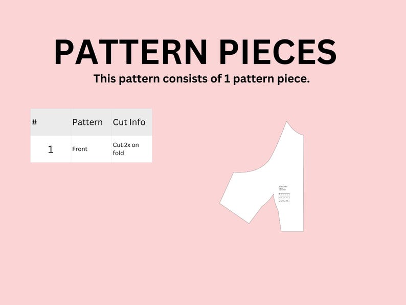 Halter Top Sewing Pattern, Y2K inspired Halter Crop Top Sewing Pattern, Beginner Sewing Patter, Women's Top Pattern, Digital Printable PDF image 8