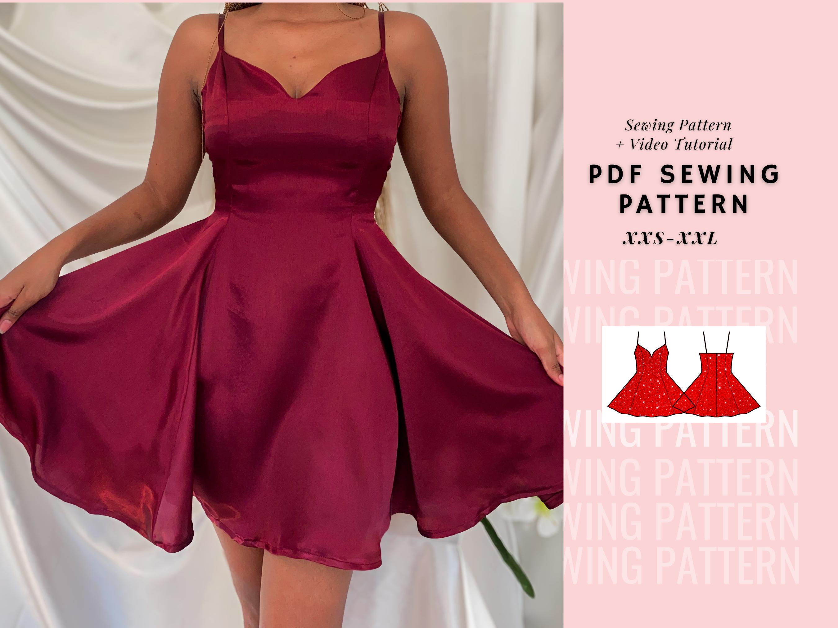 Homecoming Dress Pattern Easy - Etsy