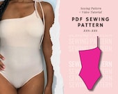 Sewing Patterns| Top Sewing Pattern| Bodysuit| PDF Pattern| Sewing Patterns For Women