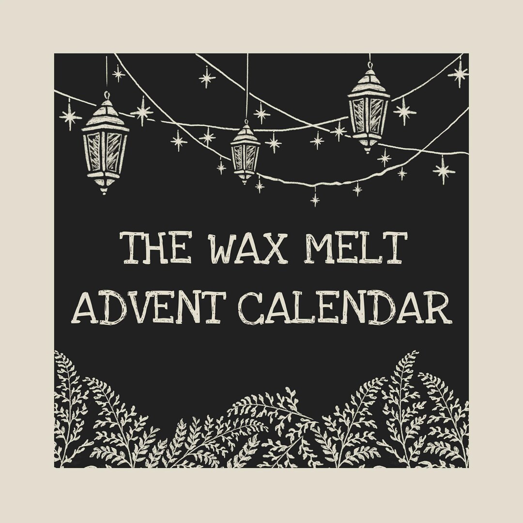 The Wax Melt Advent Calendar | 12 Days of Scented Soy Wax Melts - Etsy