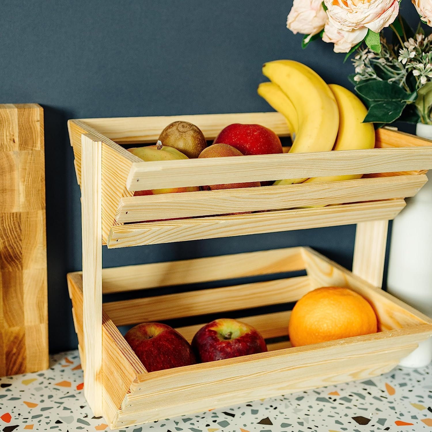 Joeji's Kitchen - Panier de rangement pour légumes - Corbeille de fruits -  Corbeille