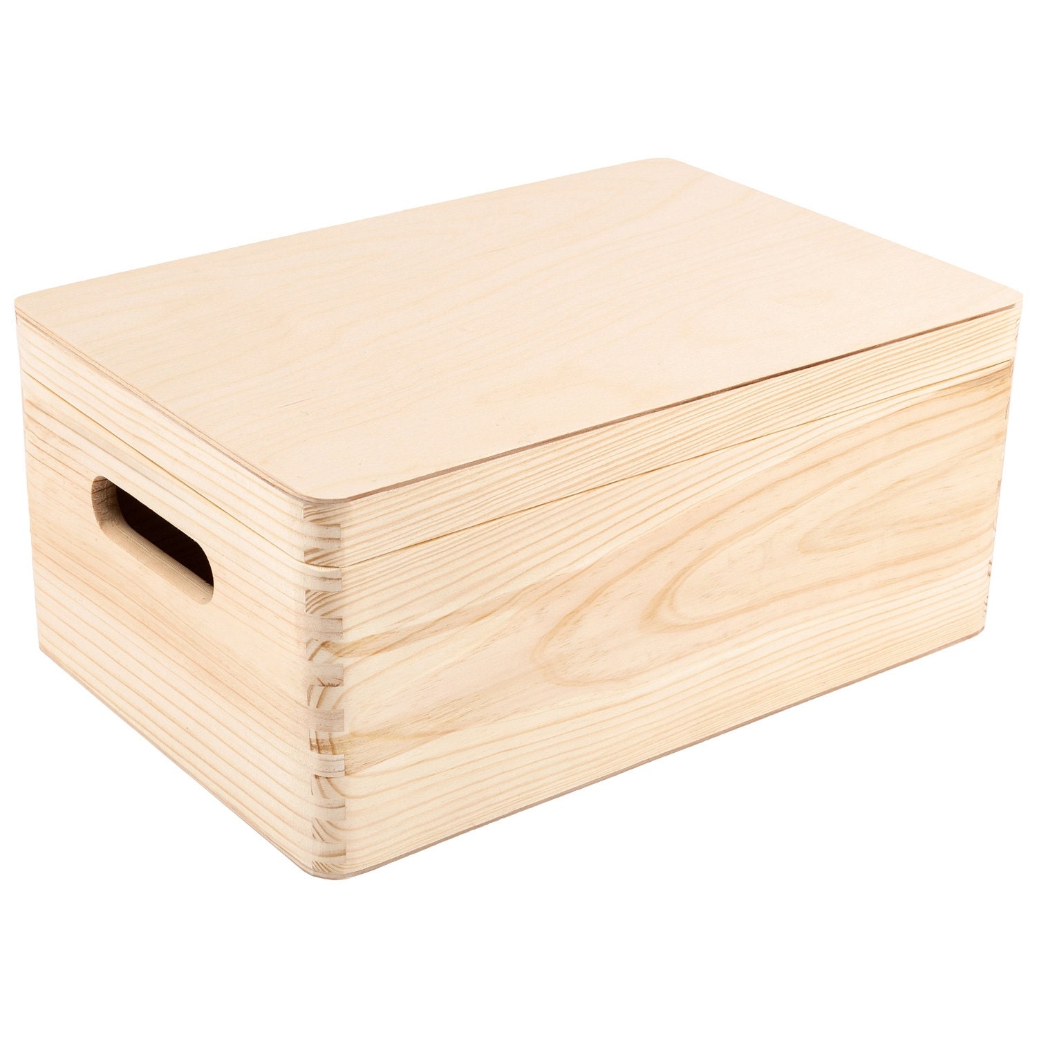 Caja de madera con tapa, caja de almacenamiento de madera, cajas  decorativas con tapa, caja de regalo para dama de honor de boda - AliExpress