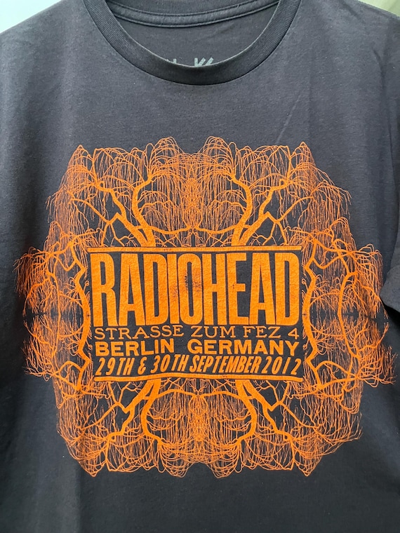 Radiohead Very Rare Berlin 2012 Tour Shirt - Etsy Denmark
