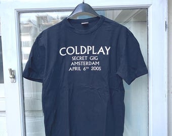 COLDPLAY VIVA LA VIDA Tシャツ 2008 Coldplay Viva La Vida T Shirt Men Medium 2008 Band Concert
