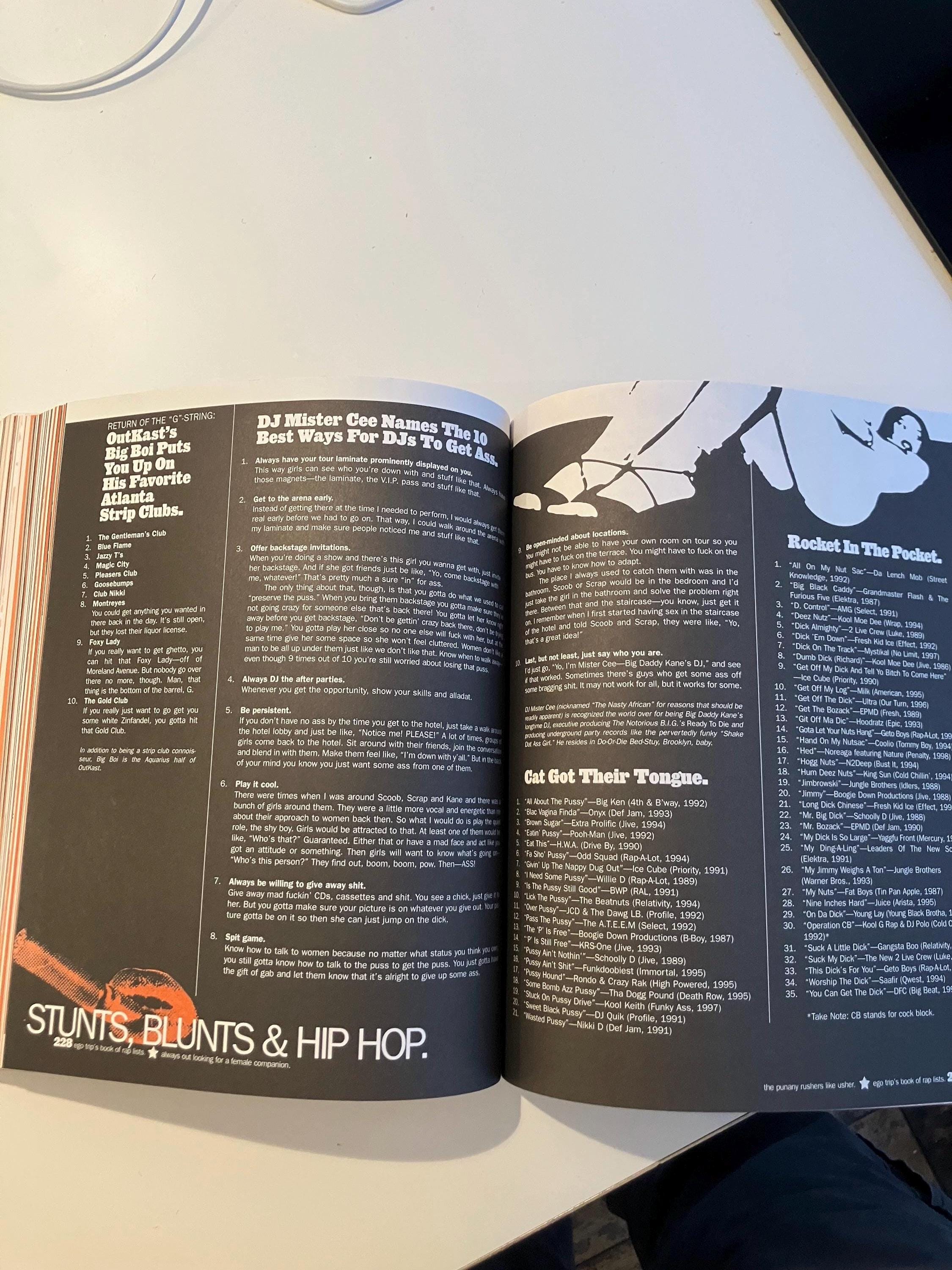 Ego Trip's Book of Rap Lists - Etsy