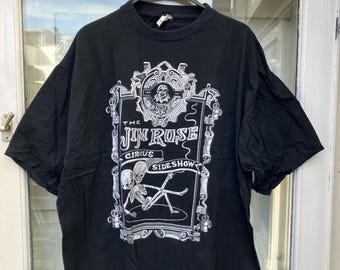 Vintage 90s Jim Rose Circus T-shirt Size L - Etsy Canada