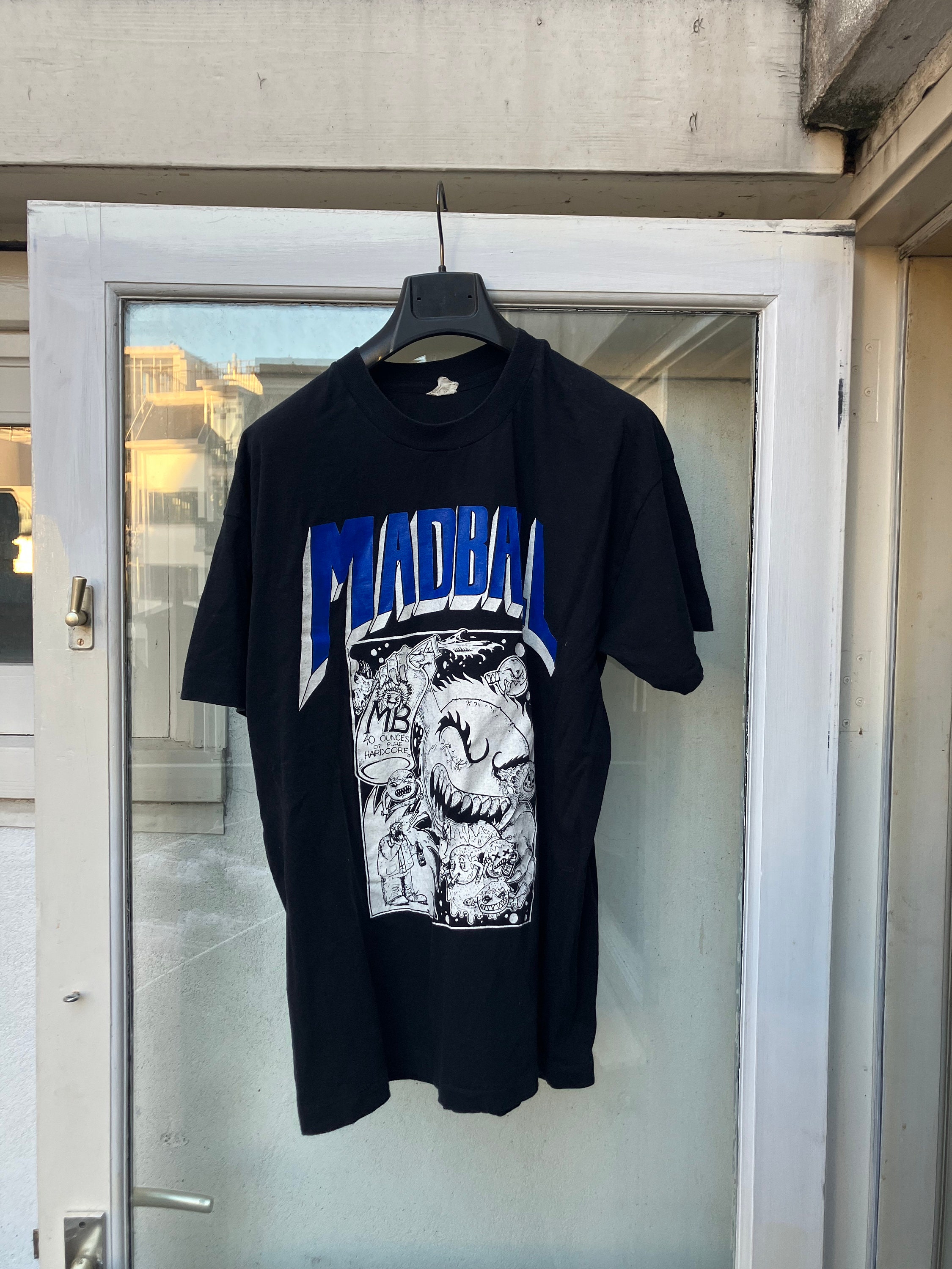 Madball ツアーT 1995 90s NYHC レア　ビンテージ Madball Streets of Hate Vintage Tour Shirt From 1995 - Etsy