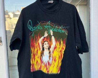 Jane's Addiction Ritual de lo Habitual très rare chemise de tournée 1990