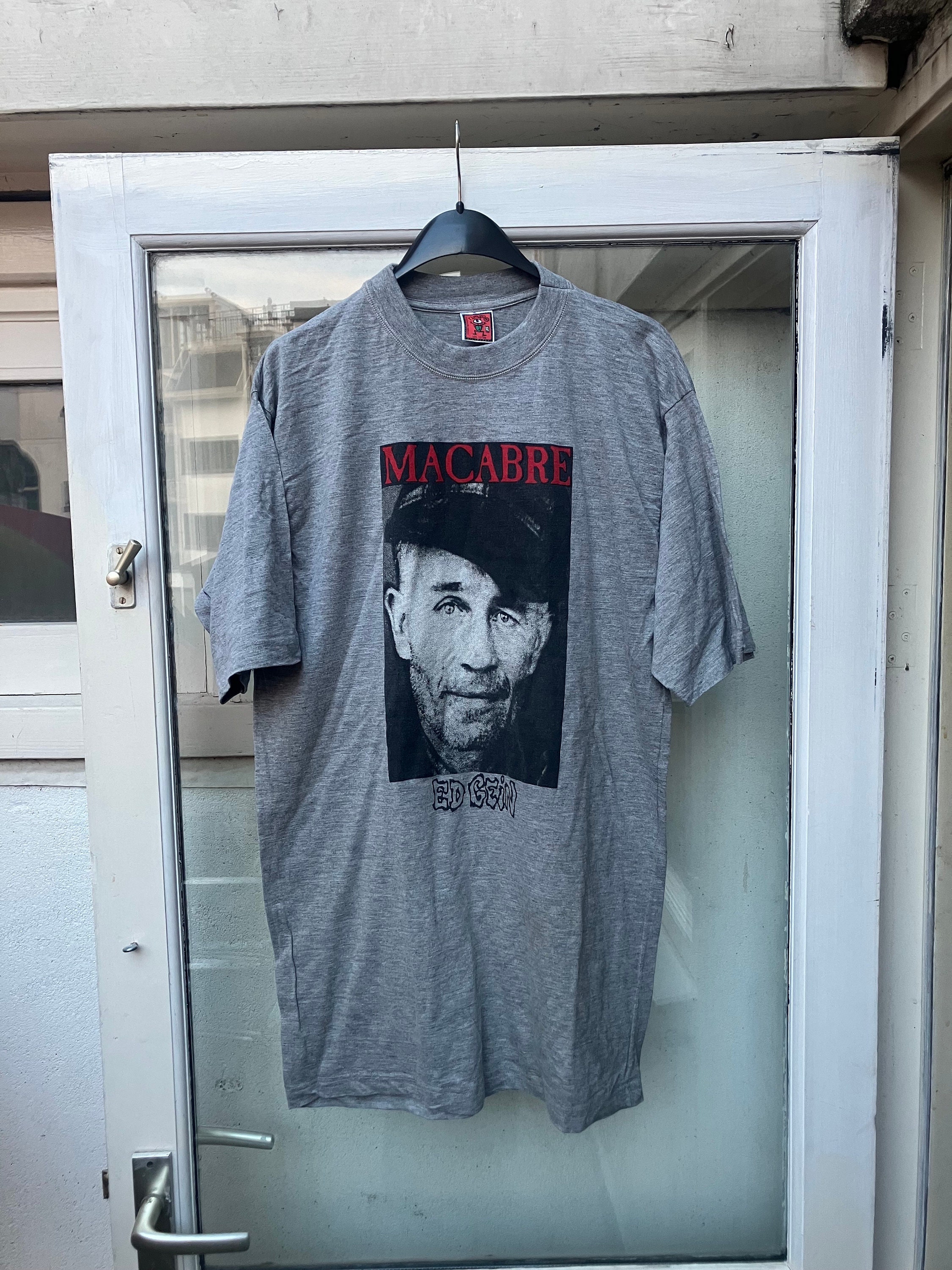 Ed Gein Tシャツ黒M / エド・ゲイン 殺人 カルト シリアルキラー