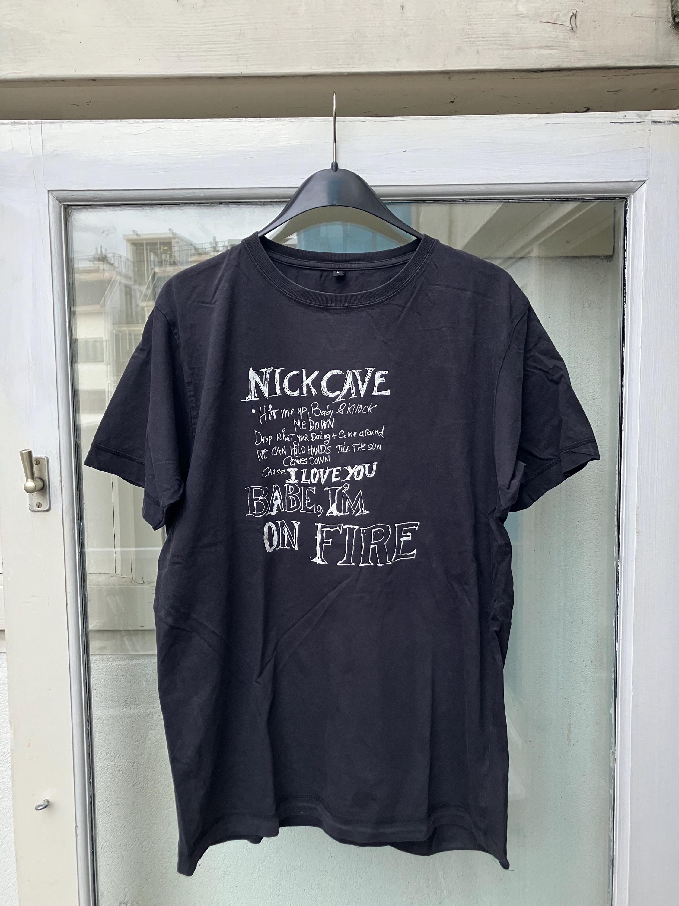 Nick Cave Very Rare Babe, I'm on Fire Vintage Shirt - Etsy Israel