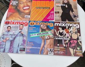 Rivista Mixmag, primi 6 numeri dell'anno 2000