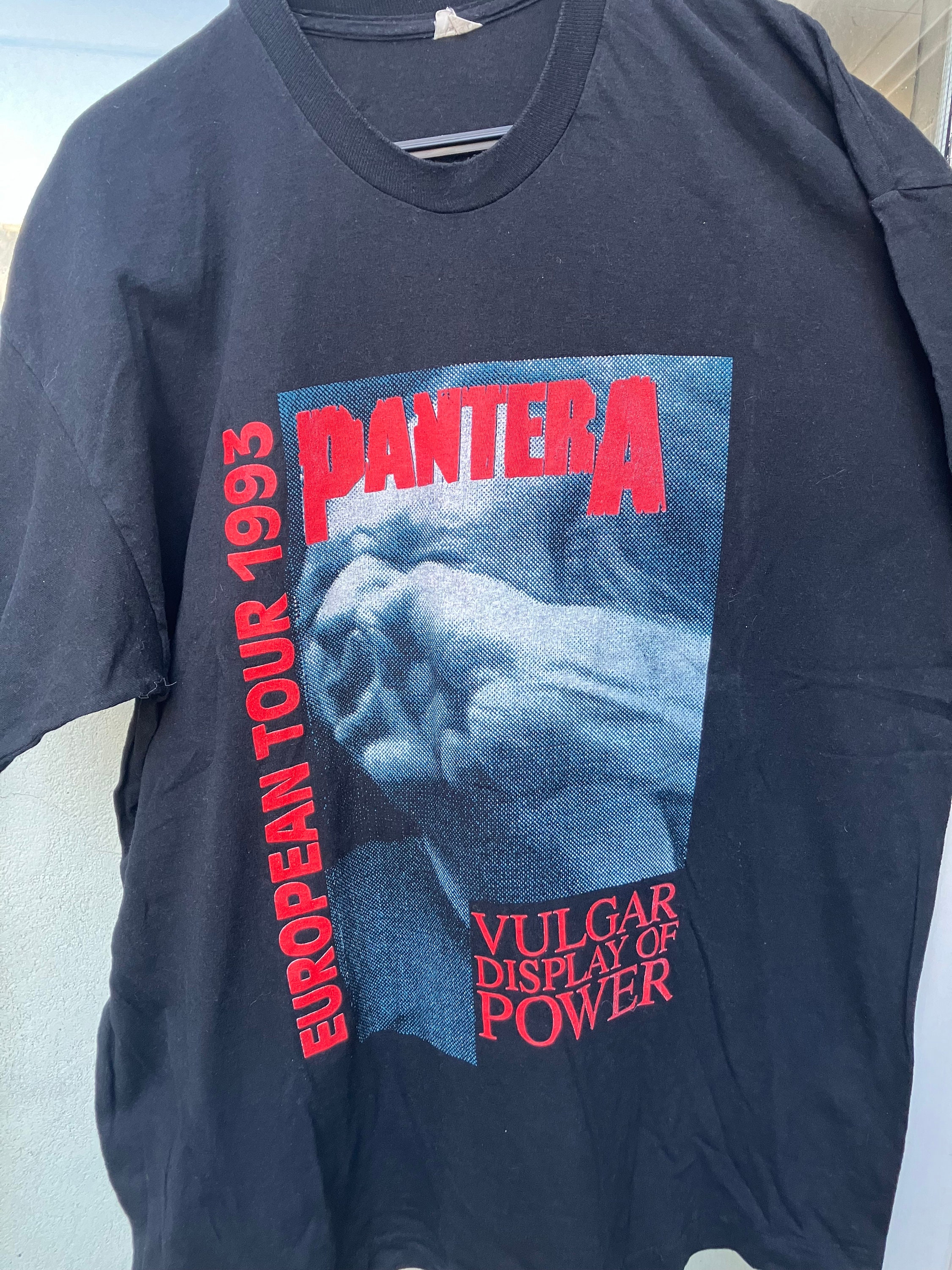 Pantera 1993 Vintage Vulgar Display of Power T-shirt - Etsy