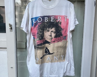 Chemise de tournée très rare de Robert Plant de 1988