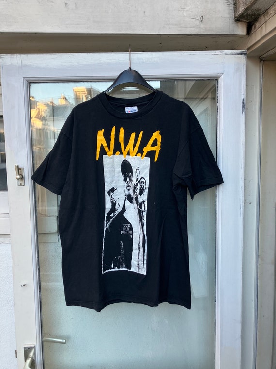 N.W.A シャツ ヒップホップ ラップ ロックT バンド ヴィンテージ レア N.W.A. Very Rare Vintage Shirt From 1991 - Etsy