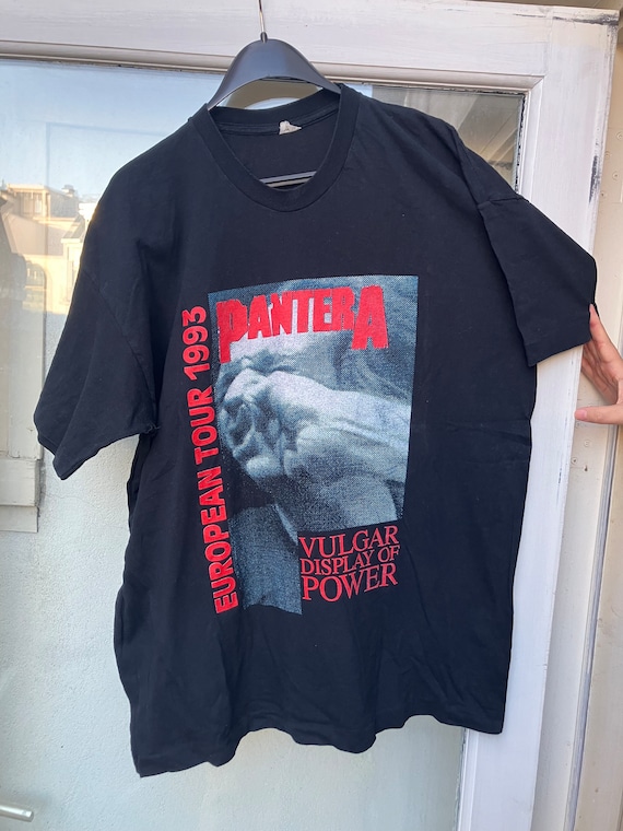 Pantera 1993 Vintage Vulgar Display of Power T-shirt - Etsy
