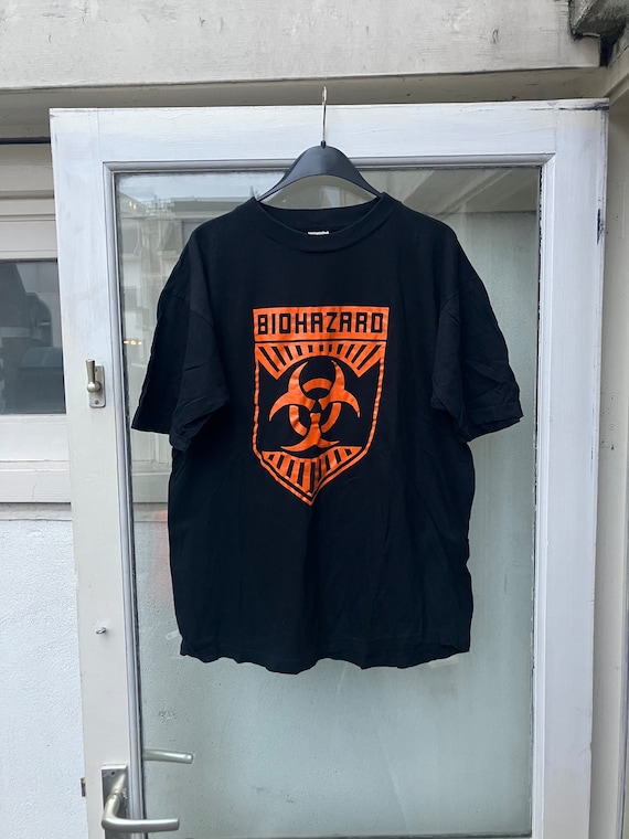 BIOHAZARD Tシャツ Biohazard Vintage 90s World Tour Shirt - Etsy