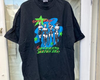 The Reverend Horton Heat vintage Love Whip shirt from 1990