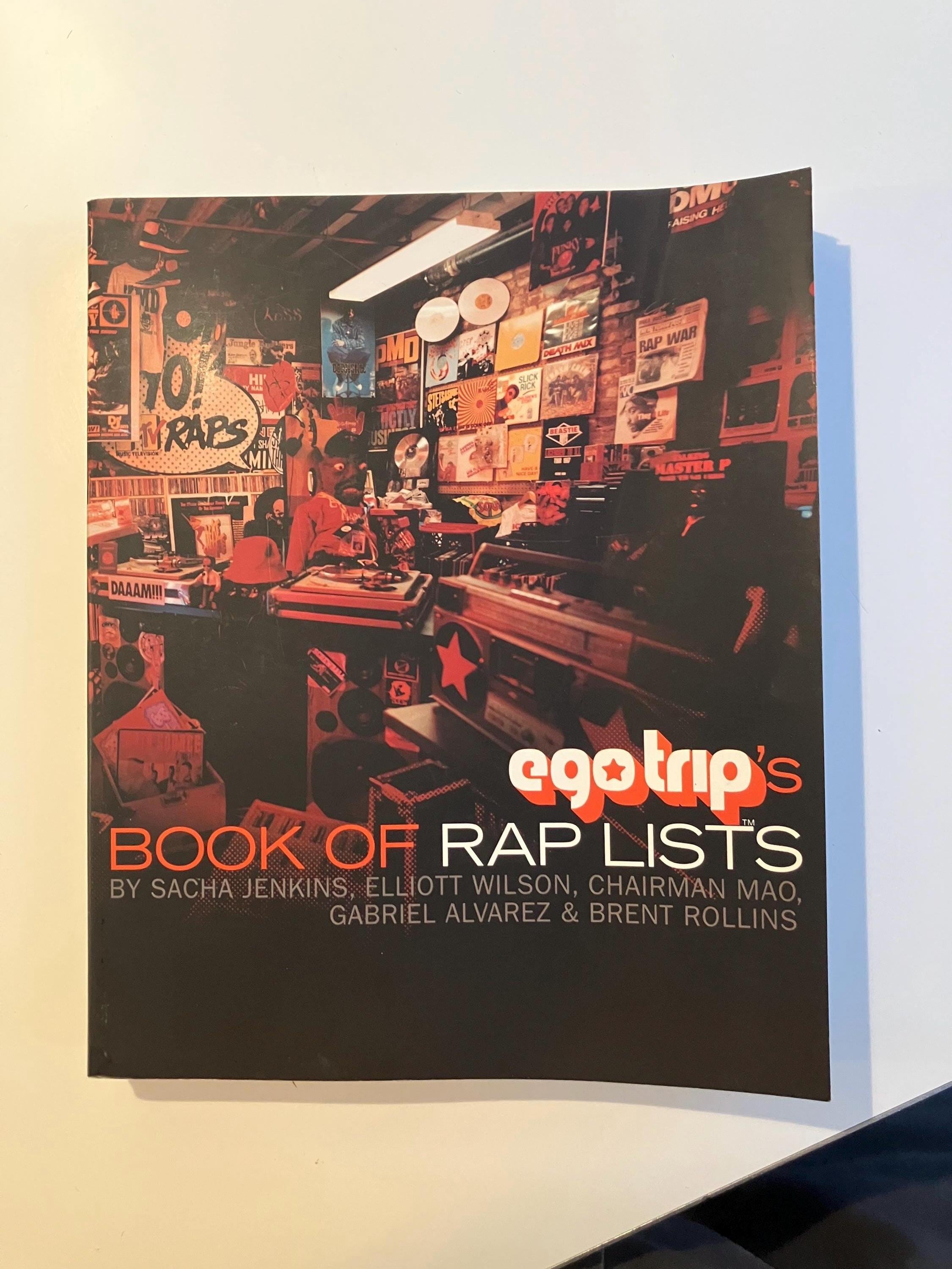 アート・デザイン・音楽 ego trip's BOOK OF RAP LISTS Ego Trip's Book of Rap Lists - Etsy