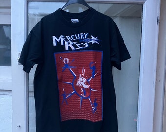 Chemise de tournée très rare Mercury Rev Yer A Peon 1993