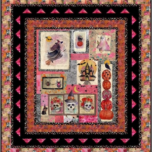 Center Stage 64" x 70" Quilt Kit Designed by The Sweet Tea Girls Patterns with Faboolous Fabrics from Clothworks