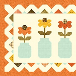 Panier de fruits 32 x 56 po. Chemin de table conçu par Sandy Gervais pour Riley Blake Designs