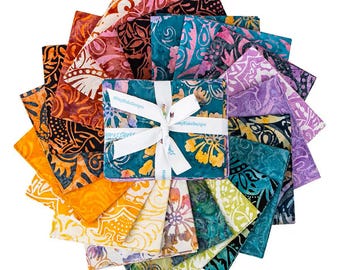 Garden Fresh 20 Piece Fat Quarter Batik Bundle FQ-23416-20 From Riley Blake Designs