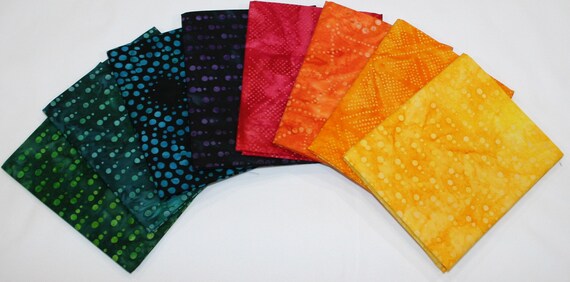 Connect the Dots 8 piece Fat Quarter Bundle Artisan Batiks from Robert Kaufman