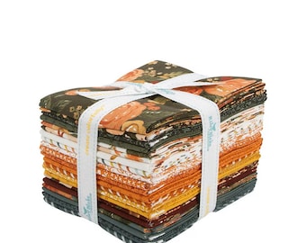 Happy Fall Days 21 Piece Fat Quarter Bundle FQ-16340-21 Designed by Kelsey Carlson for Riley Blake Designs