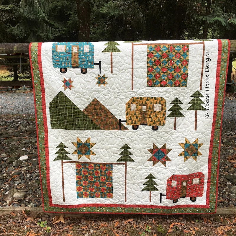 Camper Quilt Pattern - Etsy