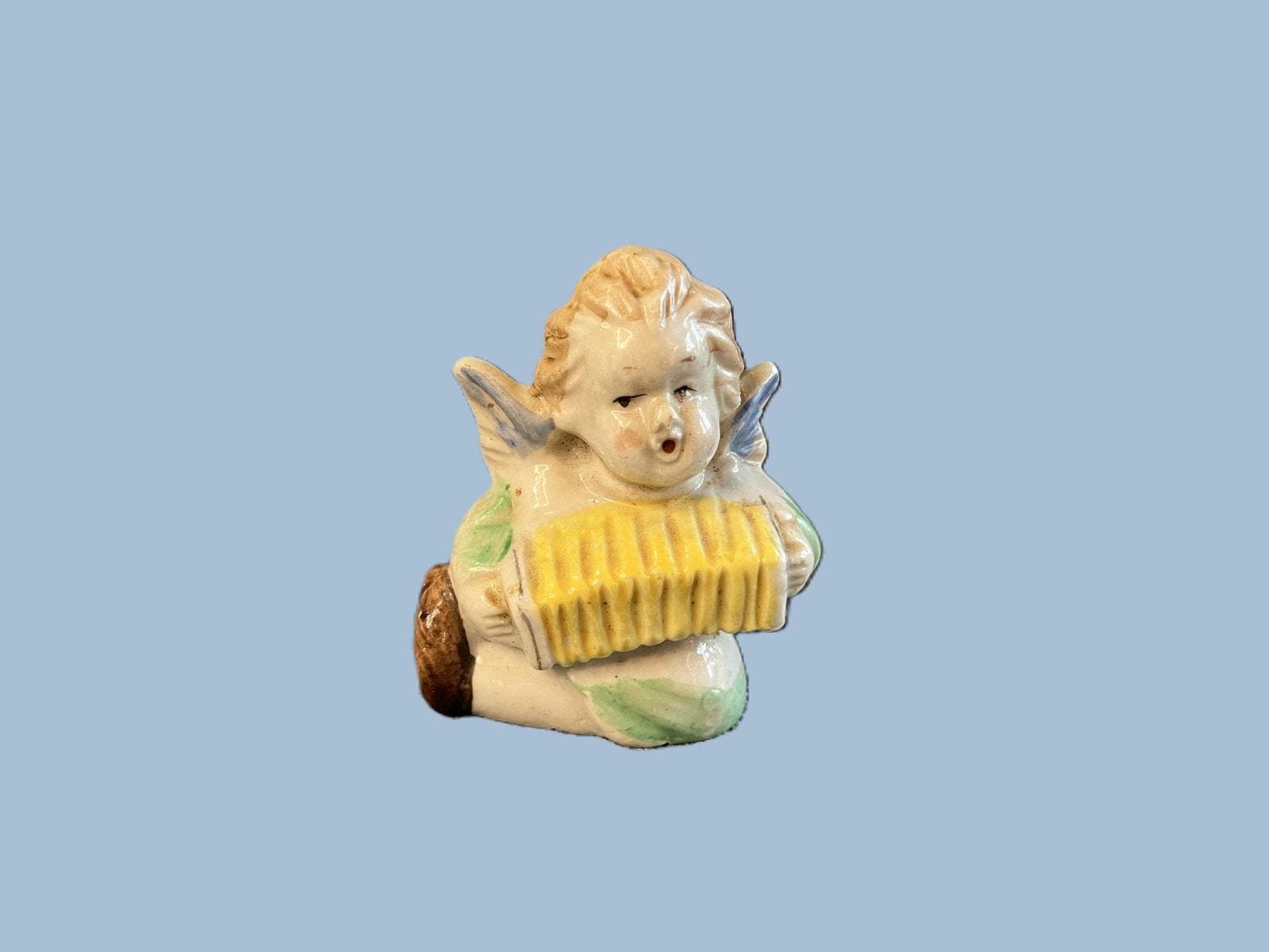 Porcelain Angel Accordion - Etsy