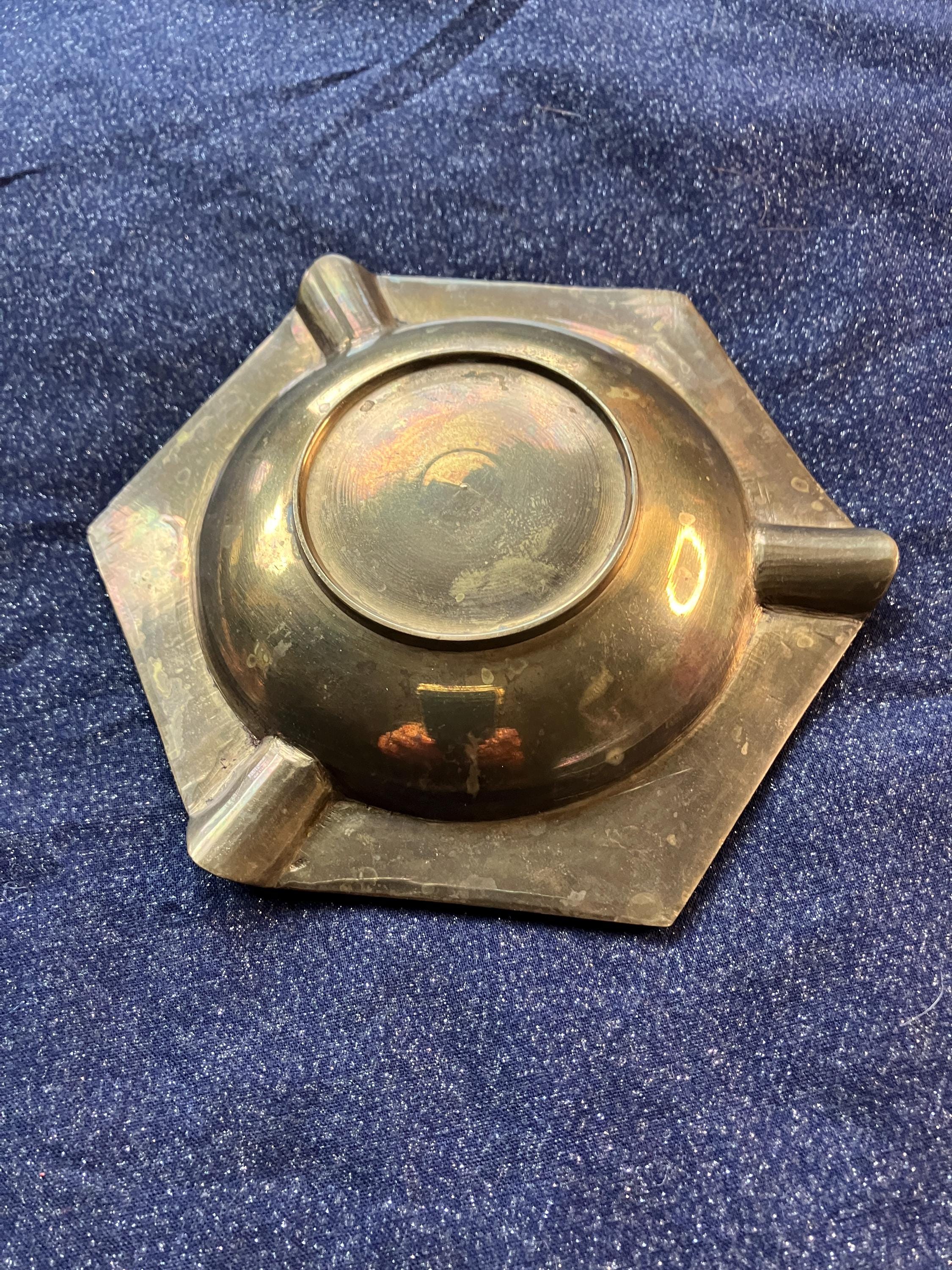 ヴィンテージ真鍮灰皿 - Etsy 日本