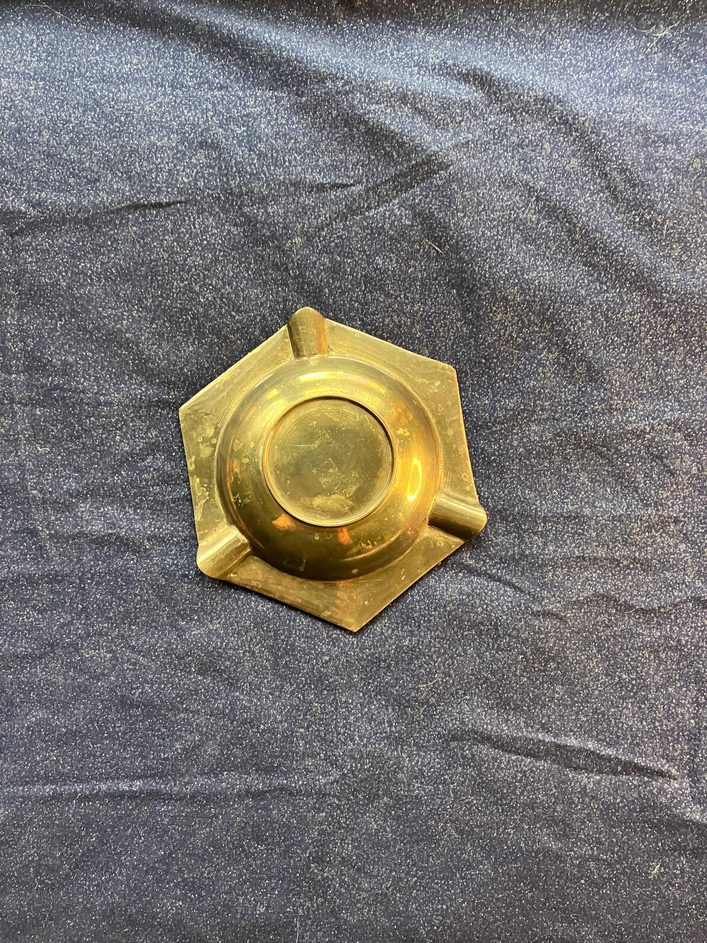 ヴィンテージ真鍮灰皿 - Etsy 日本