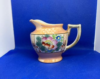 Takita Lusterware Creamer Marked Japan
