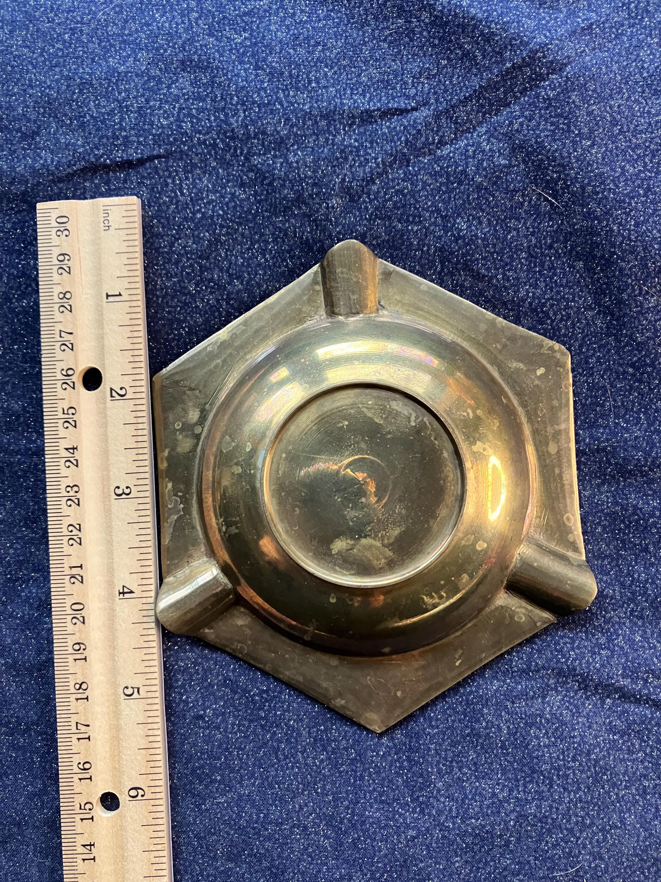 ヴィンテージ真鍮灰皿 - Etsy 日本