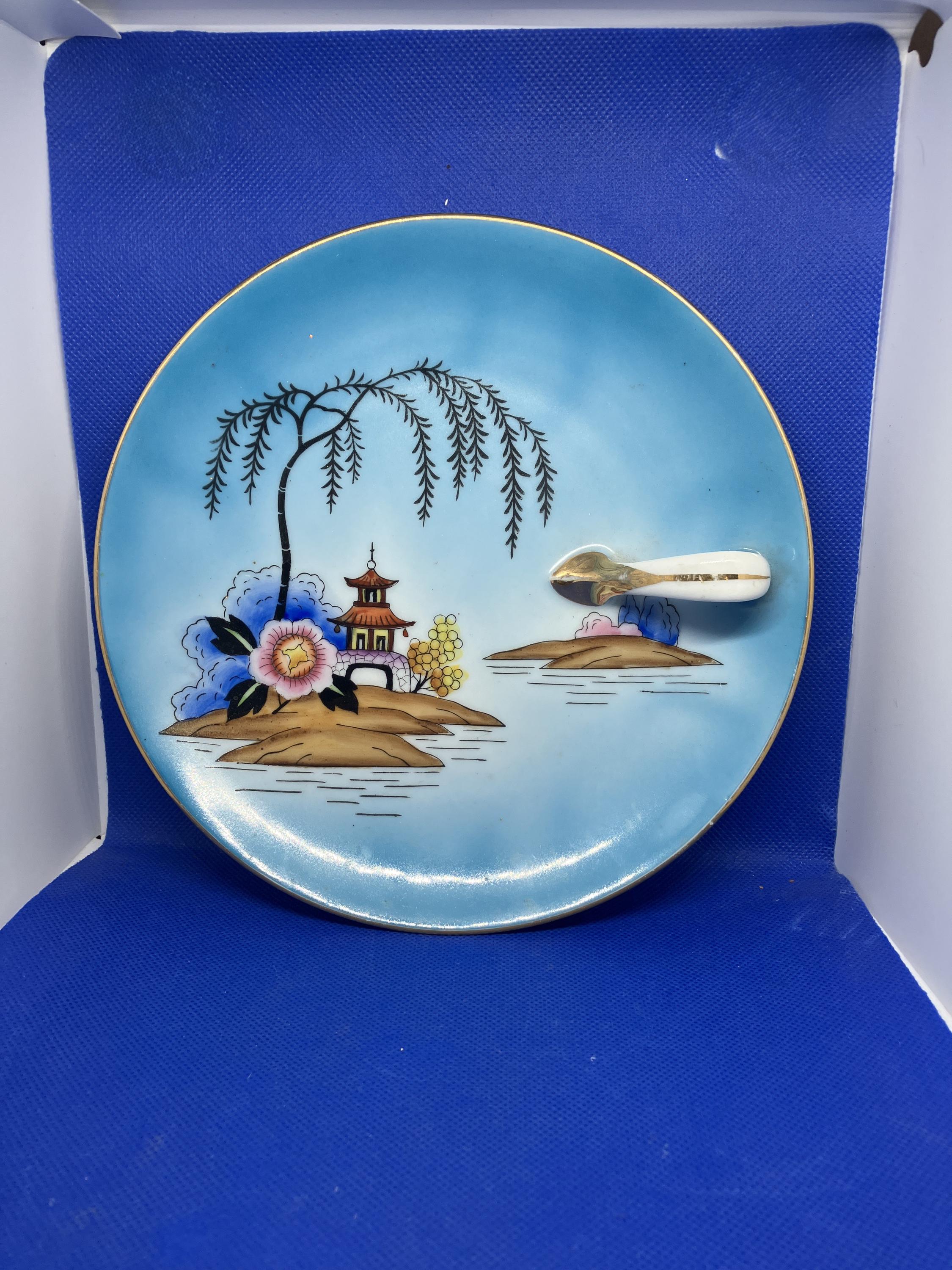 Noritake M Gold Blue - Etsy