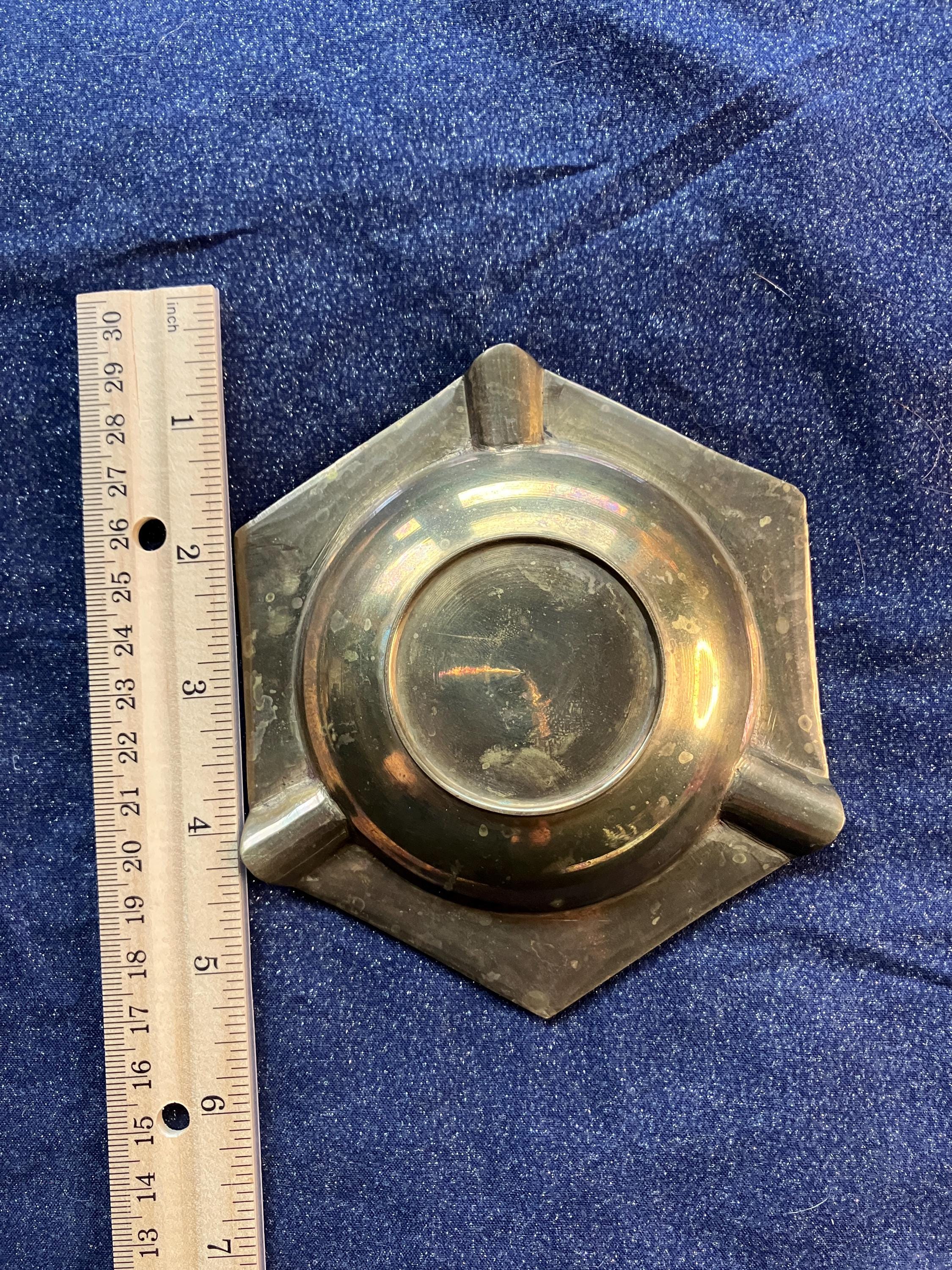 ヴィンテージ真鍮灰皿 - Etsy 日本