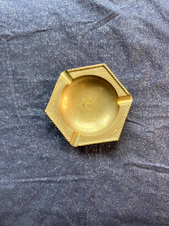 ヴィンテージ真鍮灰皿 - Etsy 日本