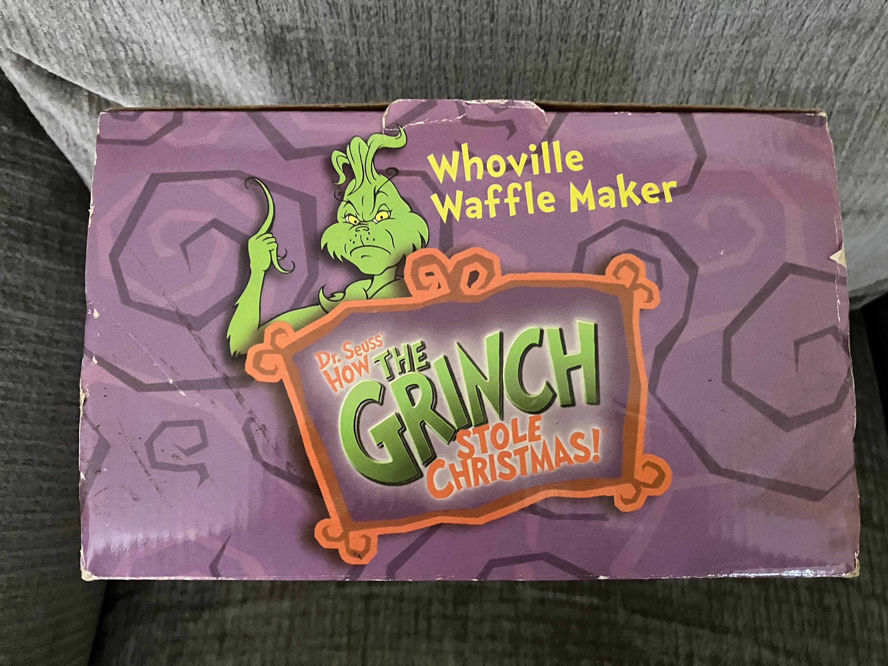 The Grinch Waffle Maker