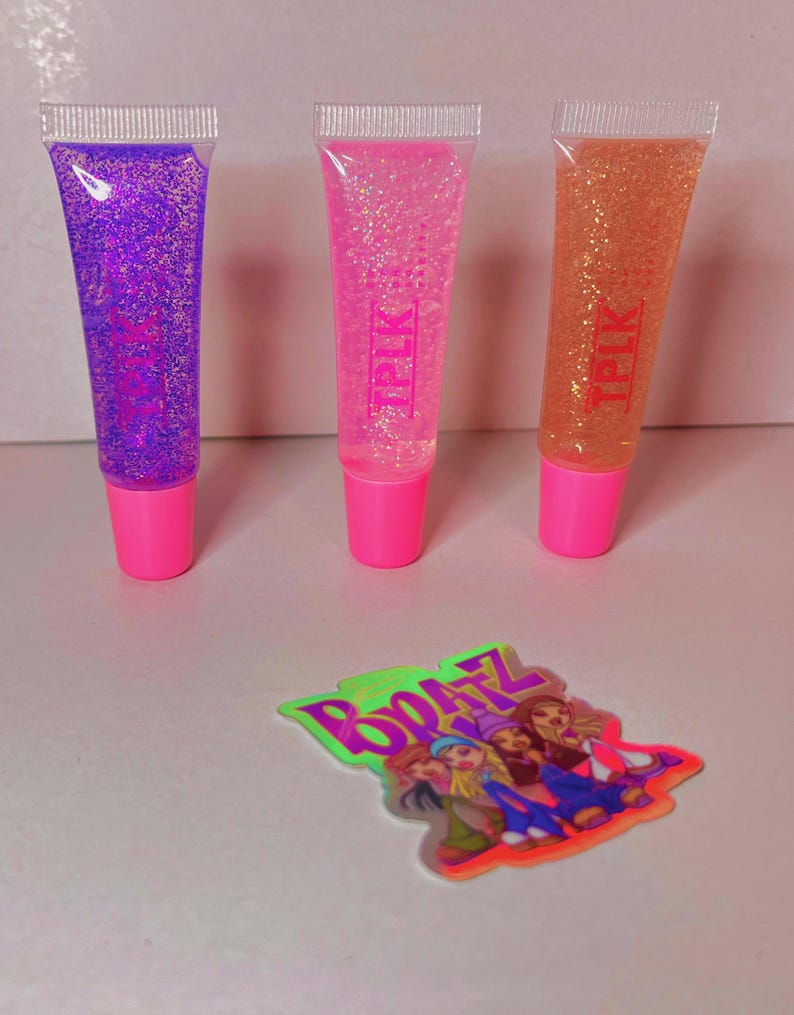 Bratz | Holographic Gloss | Lip Gloss Tube| Moisturizing & Hydrating Gloss image 1