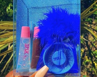 The Pretty Blue Kit | Lip Gloss Kit | Beauty Kit