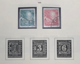 Germany | FRG | cancelled | in a high-quality pre-printed album | Collection 1949-1986 | Stamps