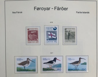 Danemark | Îles Féroé | neuf sans charnière | Collection complète 1975-1991 | Timbres