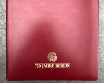 Berlin 750 Jahre | einmalige Dokumentation auf 128 Seiten in 4 Borek Luxus Alben | hoher Neupreis | als Sammlung