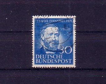 Telefon 75 Jahre | Physik Phillipp Reis | Deutschland BRD 1952 | Briefmarken gestempelt