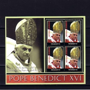 Papa Benedetto XVI | Antigua Barbuda | francobolli